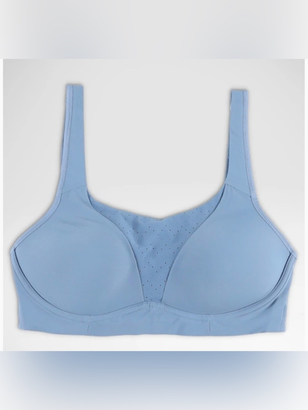 Lululemon Run Times 34 Bra High Support B–G Cups Washed Denim